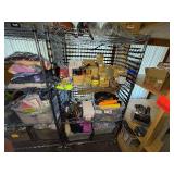 (3) NSF Metal rolling shelves, H 69” x 2’ x 3’.