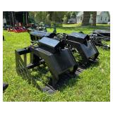 FUTURE Skid Steer Rock Grapple Bucket/Hollow Wood Grabber (FU-HWG72C)
