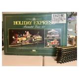 New Bright Holiday Express Animated Train Set & Santa's Toy Shop Caboose