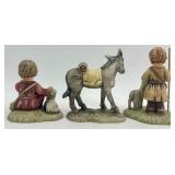 Berta Hummel Nativity Set & Figures -12 Piece Goebel Collection