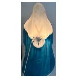 Vintage Blow Molds & Nativity Figures: Horse, Sheep & Virgin Mary