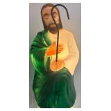 Vintage Blow Molds & Nativity Figures: Horse, Sheep & Virgin Mary