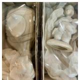 White Nativity Figurines 12-Piece Ceramic Set