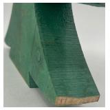 Christmas Decor Lot & Wooden Trees Noel Sign & Burlap Sack