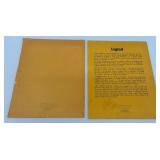 The Night Before Christmas Lot: Vintage Books & Reindeer Figures