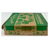 Vintage Shiny Brite Glass Christmas Tree Ornaments & Box