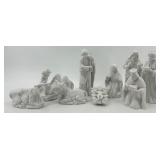 Nativity Figurines Set By HOMCO - Made In Taiwan