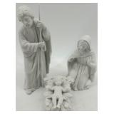 Nativity Figurines Set By HOMCO - Made In Taiwan