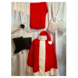 Santa Claus Costume Suit & Accessories