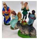 Nativity Figurines Set & Assorted Christmas Figures