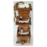 Heritage Mint Ltd Christmas Ornaments & Snowy Birdhouses Sleigh Set