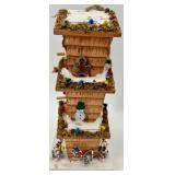 Heritage Mint Ltd Christmas Ornaments & Snowy Birdhouses Sleigh Set