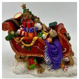 Heritage Mint Ltd Christmas Ornaments & Snowy Birdhouses Sleigh Set