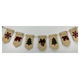 Merry Christmas Decor Set: Green Reindeer Topiaries, JOY Blocks & LED Sign