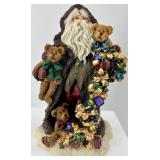 Boyds Holiday Santa Trio: Father Christmas, Star Spangled Nick & Kringleton