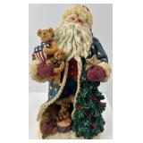 Boyds Holiday Santa Trio: Father Christmas, Star Spangled Nick & Kringleton
