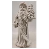 Department 56 Porcelain Santa with Tree