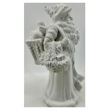 Department 56 Porcelain Santa with Tree