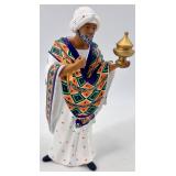 Caspar, Melchior & Balthasar Nativity Figures & Shepherd and Hawthorne Village