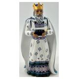 Caspar, Melchior & Balthasar Nativity Figures & Shepherd and Hawthorne Village