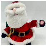 Holiday Plush Lot Christmas Tree, Moose & Santa