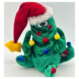 Holiday Plush Lot Christmas Tree, Moose & Santa