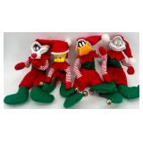 Christmas Plush Lot & Snoopy, Bull Winkle, Goofy & Plush Figures