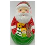 Plush Santa Claus, Musical Santa, Candle Santa & Noel Towel Set