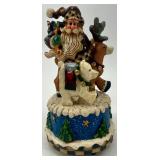 Vintage Santa Claus & Friends Figurine Lot Christmas Decor