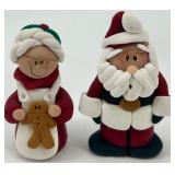Vintage Santa Claus & Friends Figurine Lot Christmas Decor