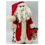 Christmas Plush Lot: Elf & Santa Figures