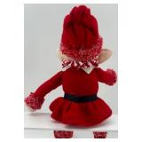 Christmas Plush Lot: Elf & Santa Figures