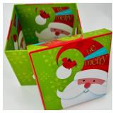 Santa Claus Christmas Ornaments & Wooden Sign Decor Lot