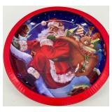 Holiday Tree Plates & Christmas Tin Set and Party Creations