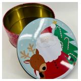 Holiday Tree Plates & Christmas Tin Set and Party Creations