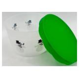 Holiday Tree Plates & Christmas Tin Set and Party Creations