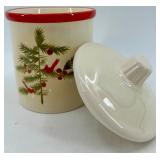 Winter Botanic Gardens Decor Set & Antler, Ceramic Jar & Framed Print