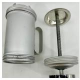 Vintage Mirro Cooky & Pastry Press with 15 Shape Discs & Recipe Book