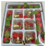 Christmas Ornaments Lot: Ravensburger Puzzle, Metal Reindeer & Snowmen