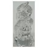 Marquis Waterford Crystal Angel, Blue Bird of Happiness & 2 Ceramic Angels