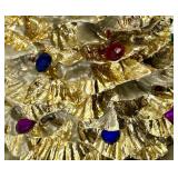 Set of 2 Vintage Musical Christmas Trees including Enesco