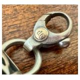 Sterling Silver 925 Abstract Pattern Link Bracelet 7 Inch