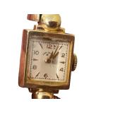 UL - Vintage Lady Elgin 14K Watch with Gold Filled Band