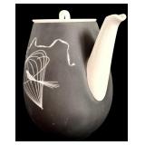 K - Vintage Johann Haviland "Papageno" Teapot / Coffee Pot and Cups Set