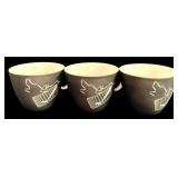 K - Vintage Johann Haviland "Papageno" Teapot / Coffee Pot and Cups Set