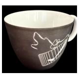 K - Vintage Johann Haviland "Papageno" Teapot / Coffee Pot and Cups Set