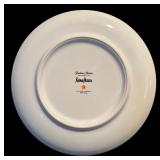 K - Neiman Marcus Fashion Plates Set with 4 Holiday Plates and 2 Matching Mugs