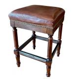 K - Set of 4 Frontgate Raffles Backless Bar And Counter Stools