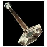 LR - Set of 4 Tall Crystal Candleholders