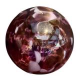 LR - Decorative Ceramic Vase by Pietrasanta and Hand Blown Glass Ornament